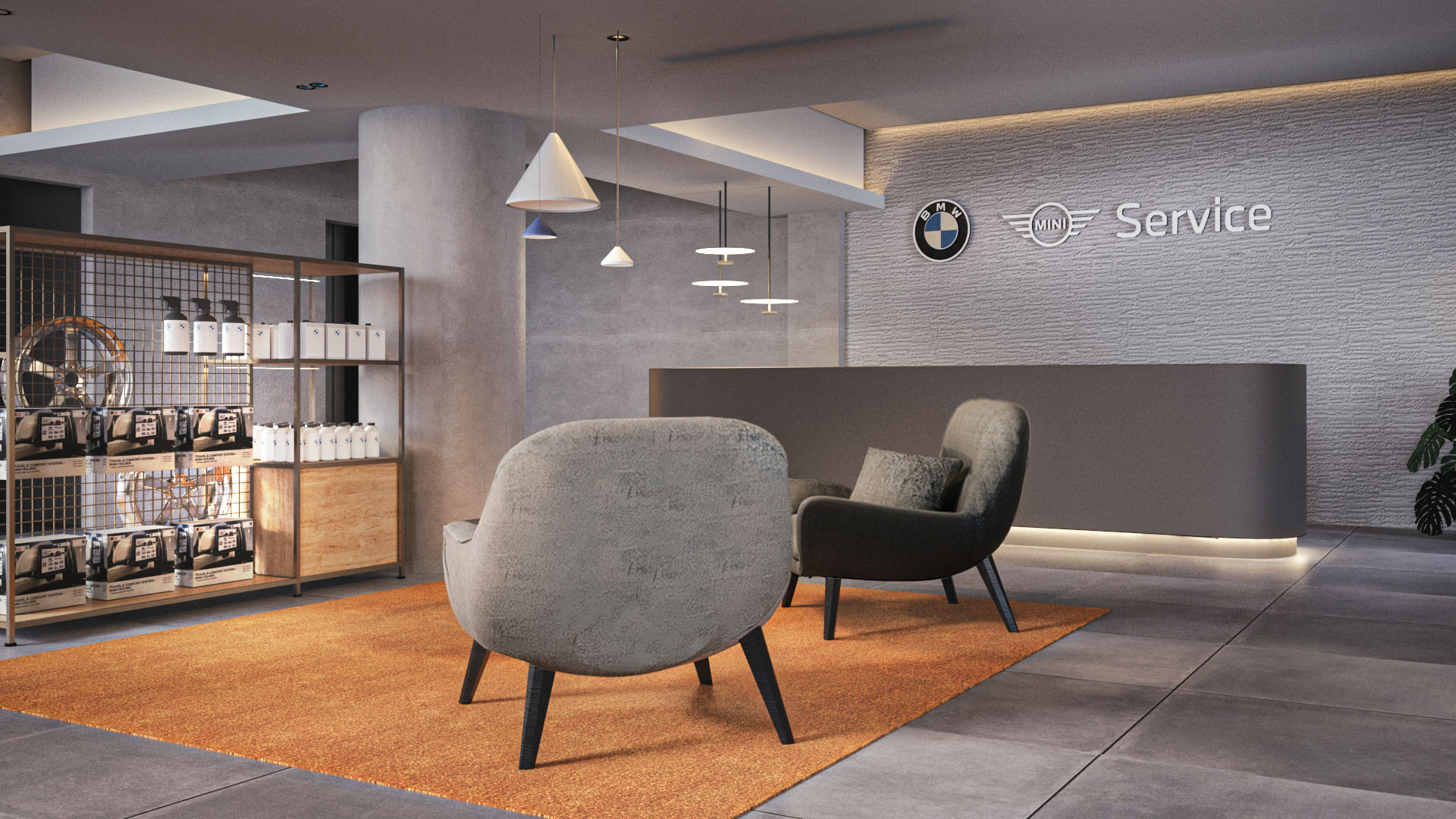 BMW Service Center Obour Showroom